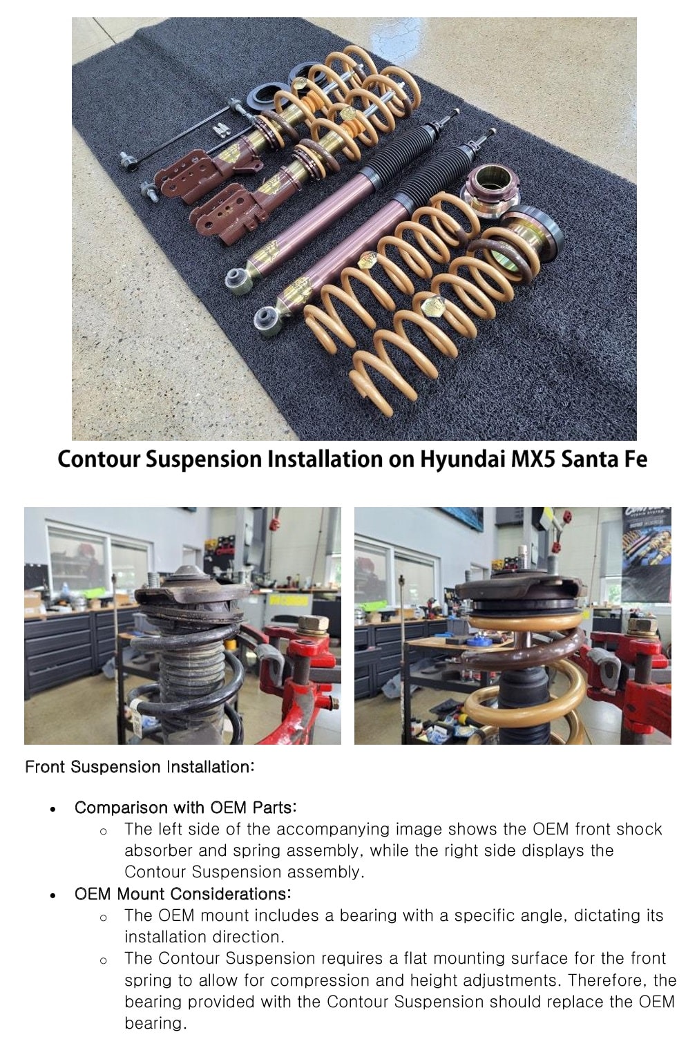 SANTAFE 5G MX5 BIGFOOT CONTOUR INSTALLATION 1