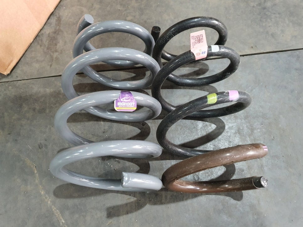 Carnival KA4_Before Bigfoot Rear Spring Comparison