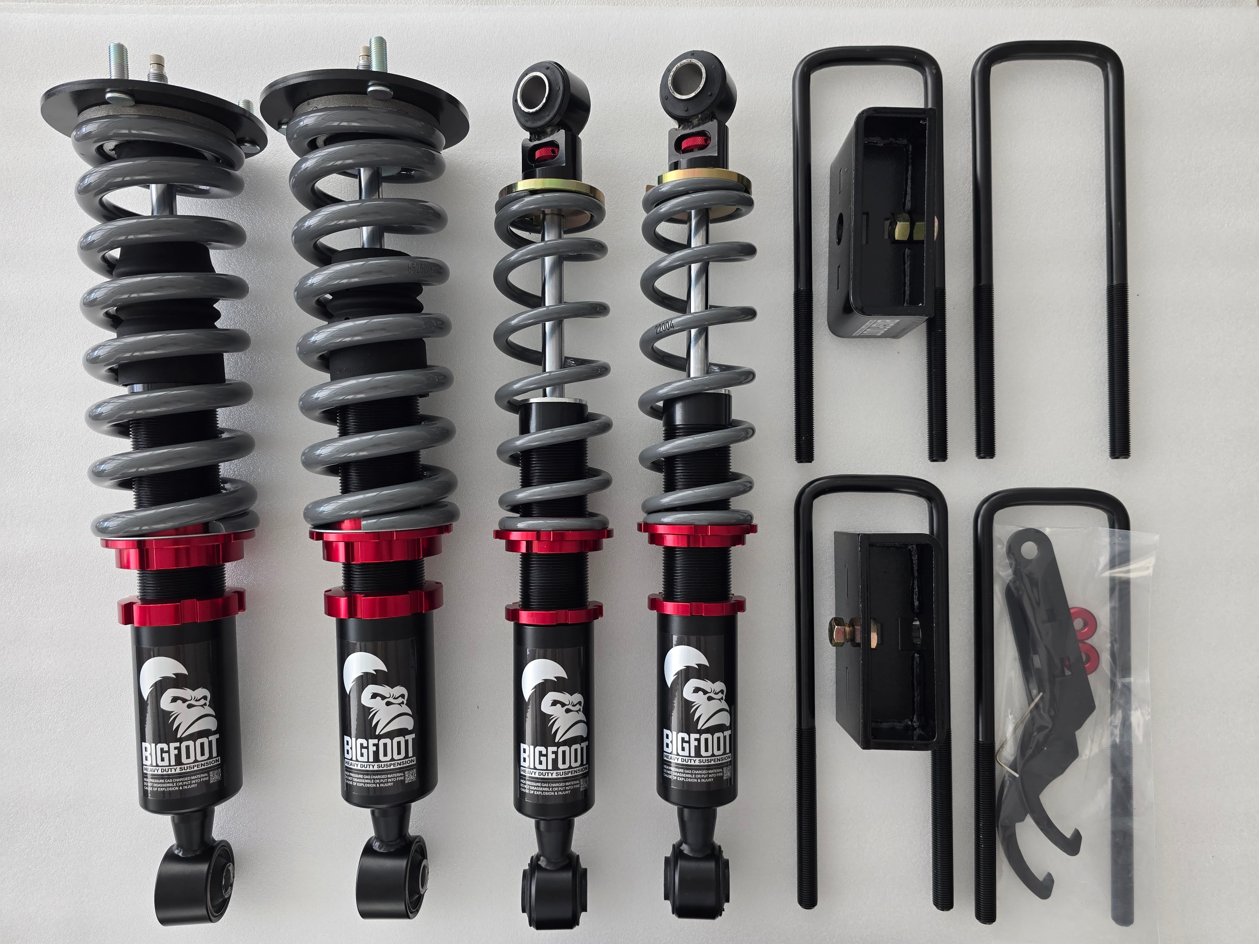 TASMAN COILOVER & BLOCK KIT