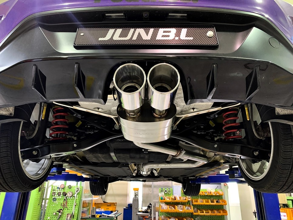 hyundai veloster turbo exhaust system