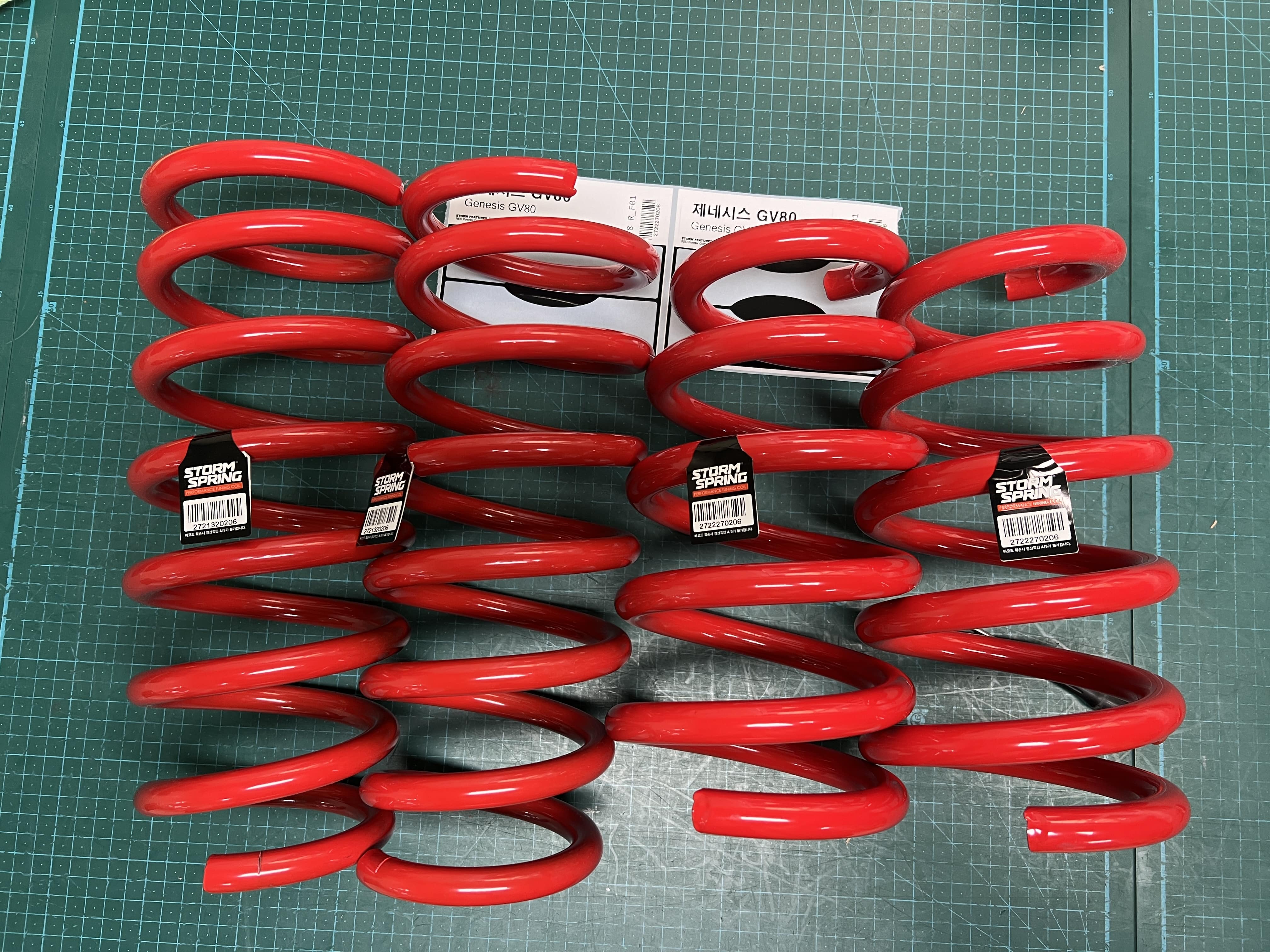 STORM SPRING/GV80 40mm lowering spring