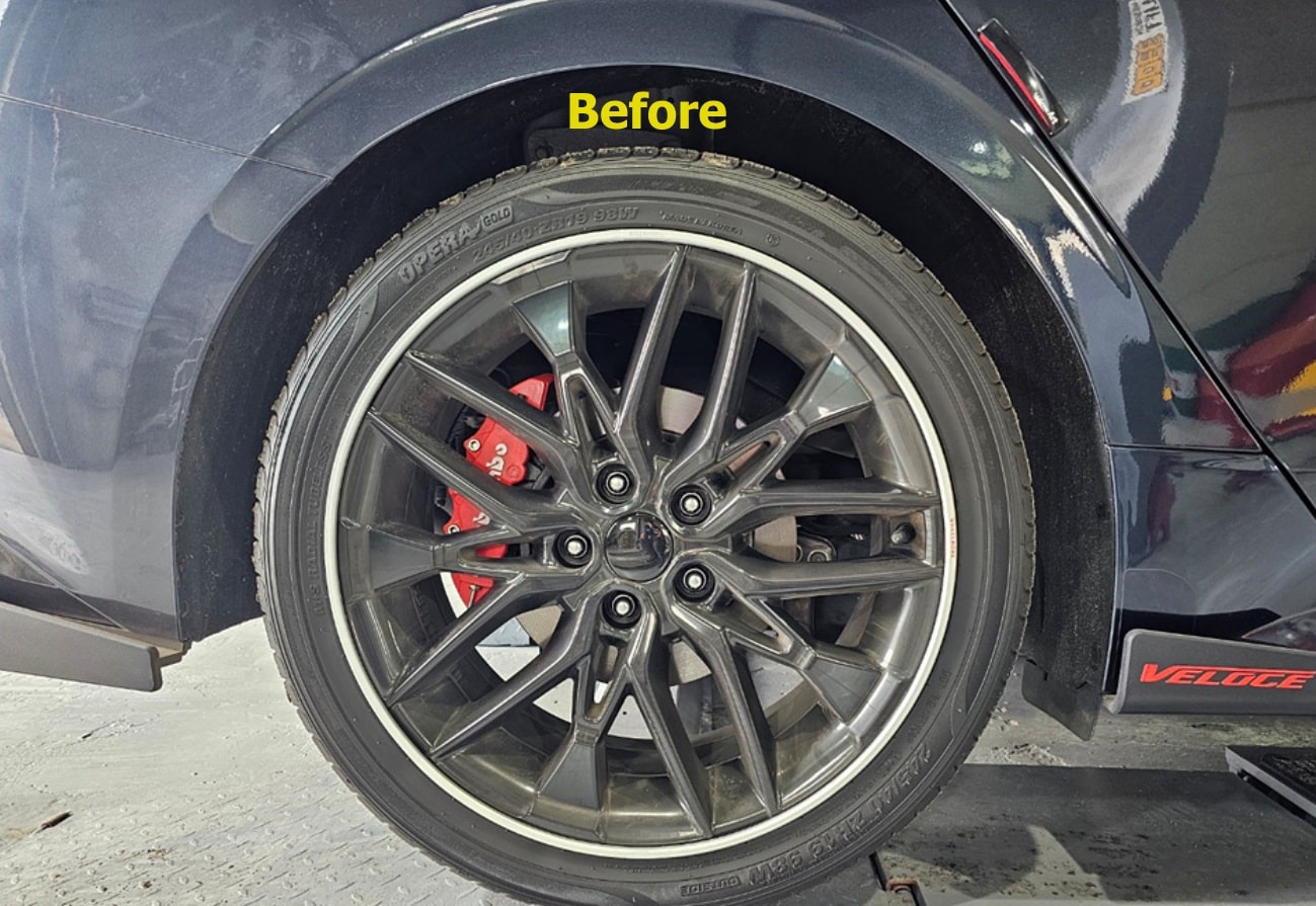 K5 DL3 LOWERING SPRING_before rear