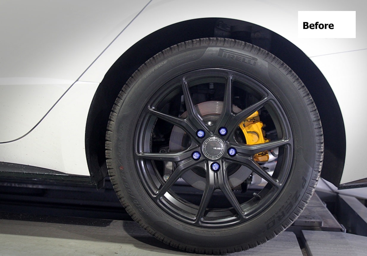 SONATA DN8 REAR LOWERING SPRING_before